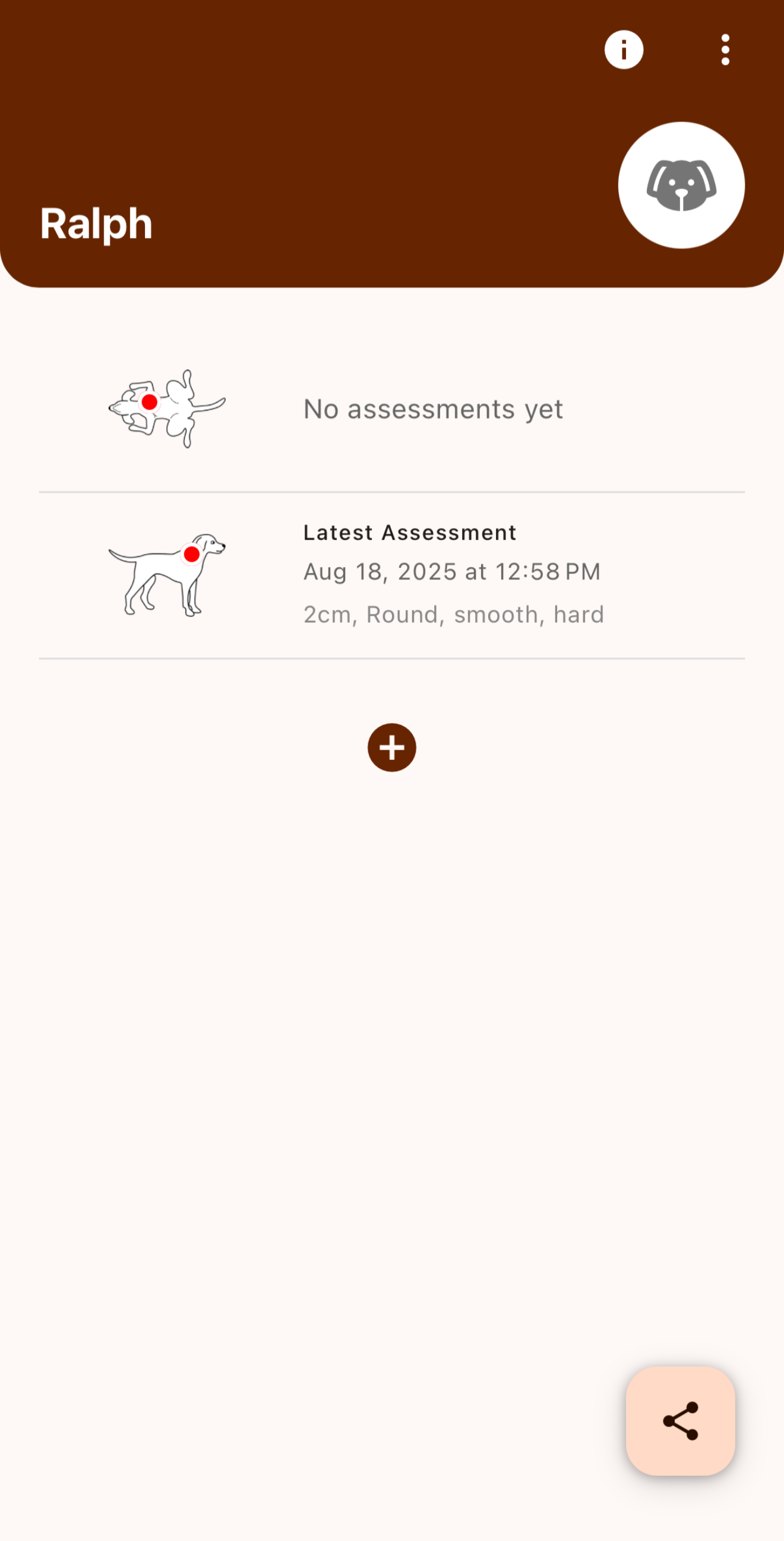 Pet Lump Tracker screenshot 5